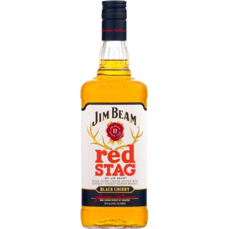 Red Stag Black Cherry Infused Straight Bourbon 65 750 ML