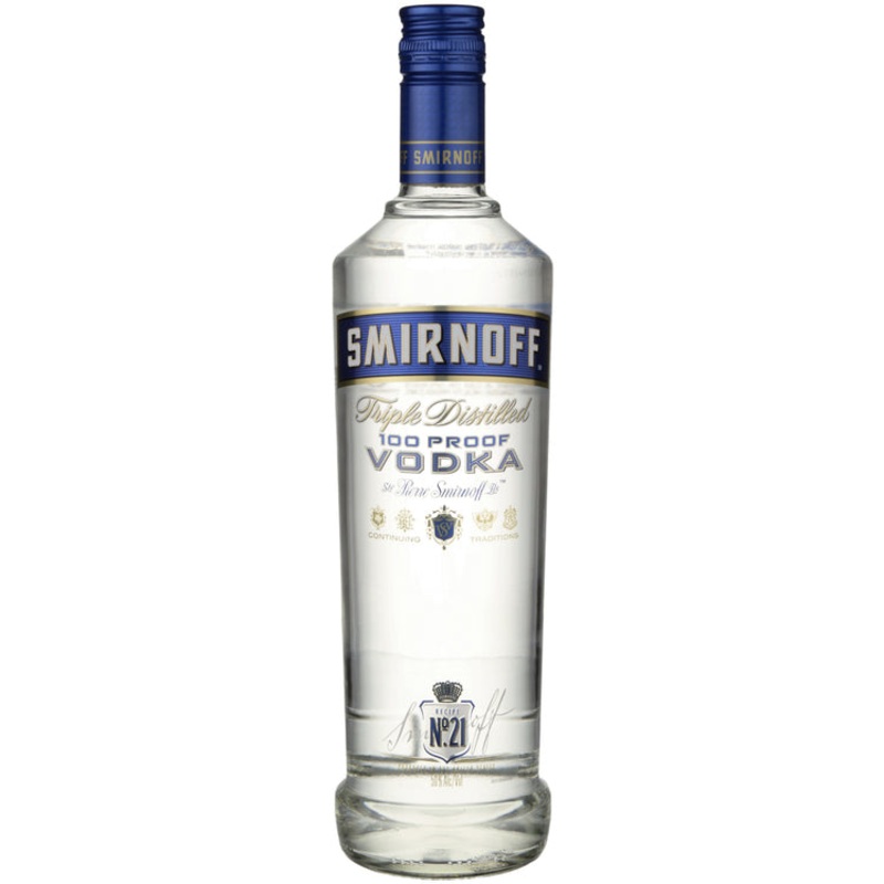 Smirnoff Vodka 100 750 ML
