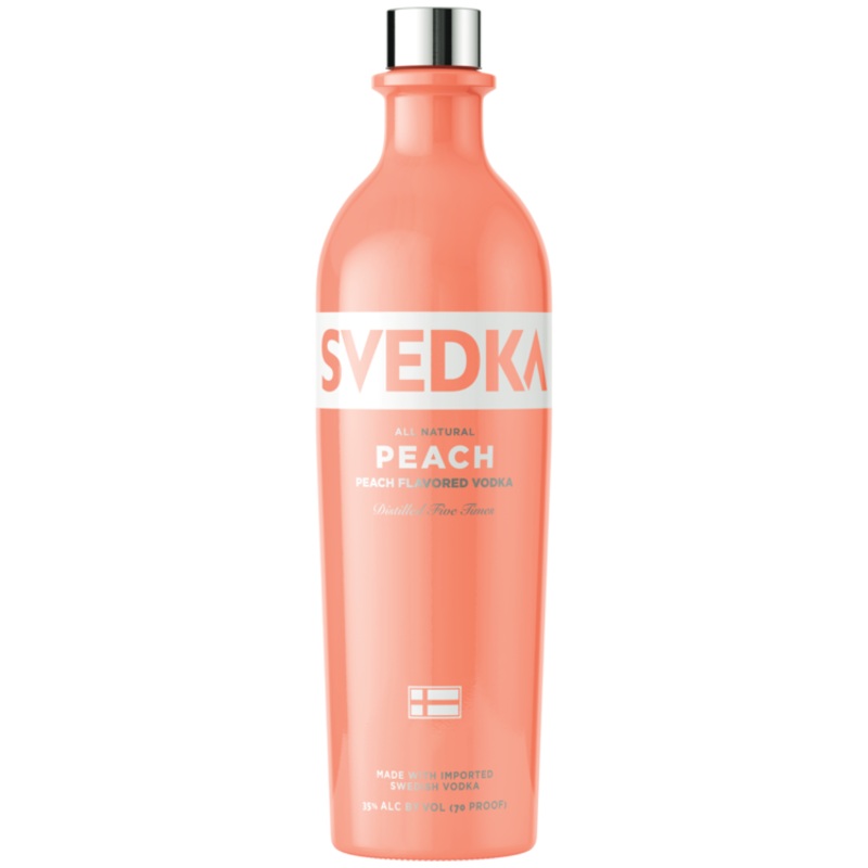 Svedka Peach Flavored Vodka 70 750 ML