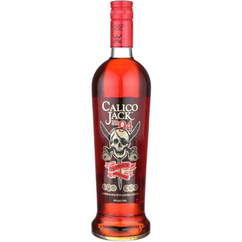 Calico Jack Spiced Rum 94 750 ML