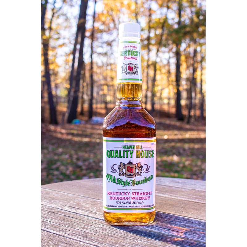 Heaven Hill Quality House Straight Bourbon Old Style 80 1 L