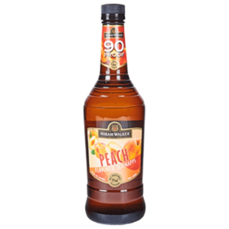 Hiram Walker Peach Schnapps 60 750 ML