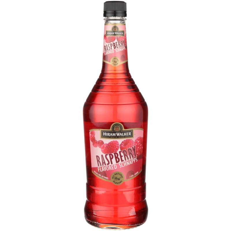 Hiram Walker Raspberry Schnapps 30 1 L