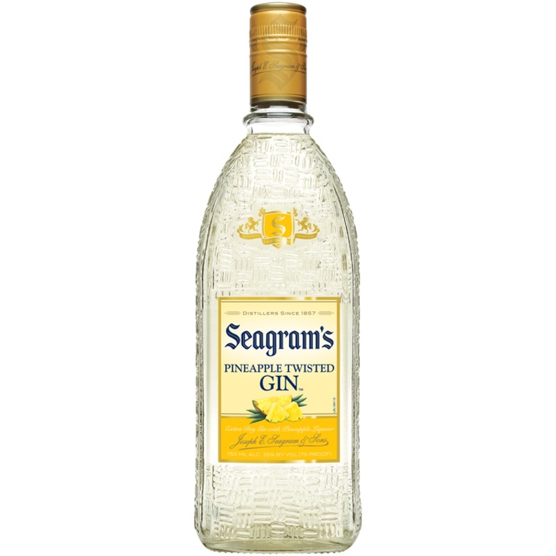 Seagram'S Pineapple Flavored Gin Twisted 70 750 ML