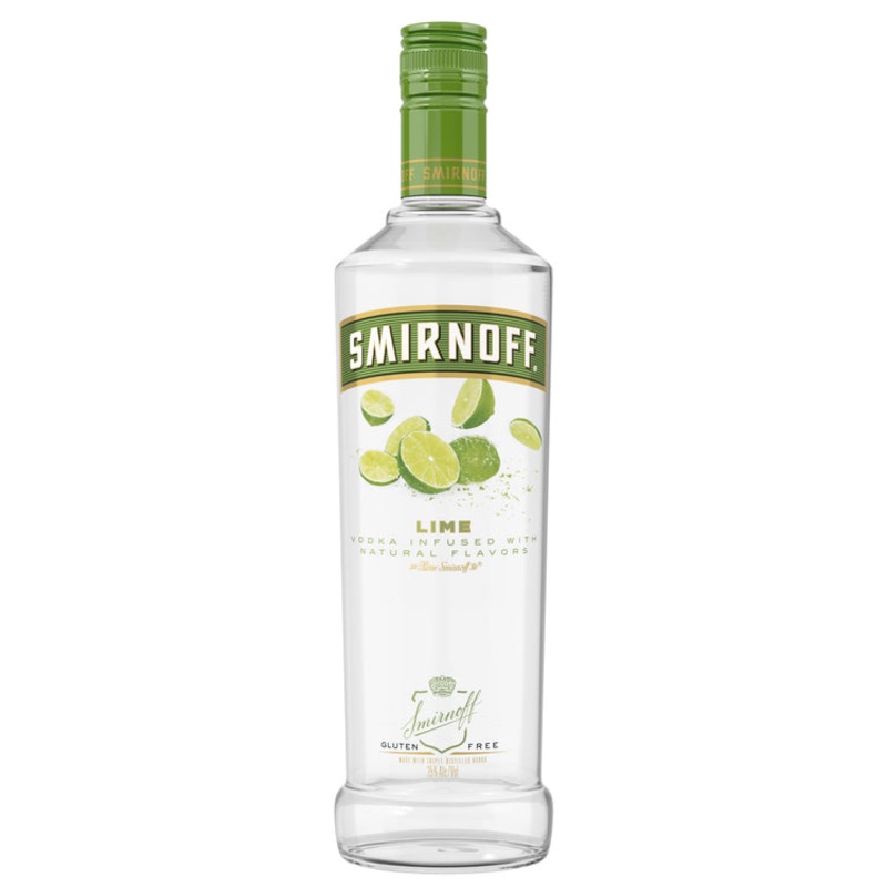 Smirnoff Lime Flavored Vodka 70 750 ML
