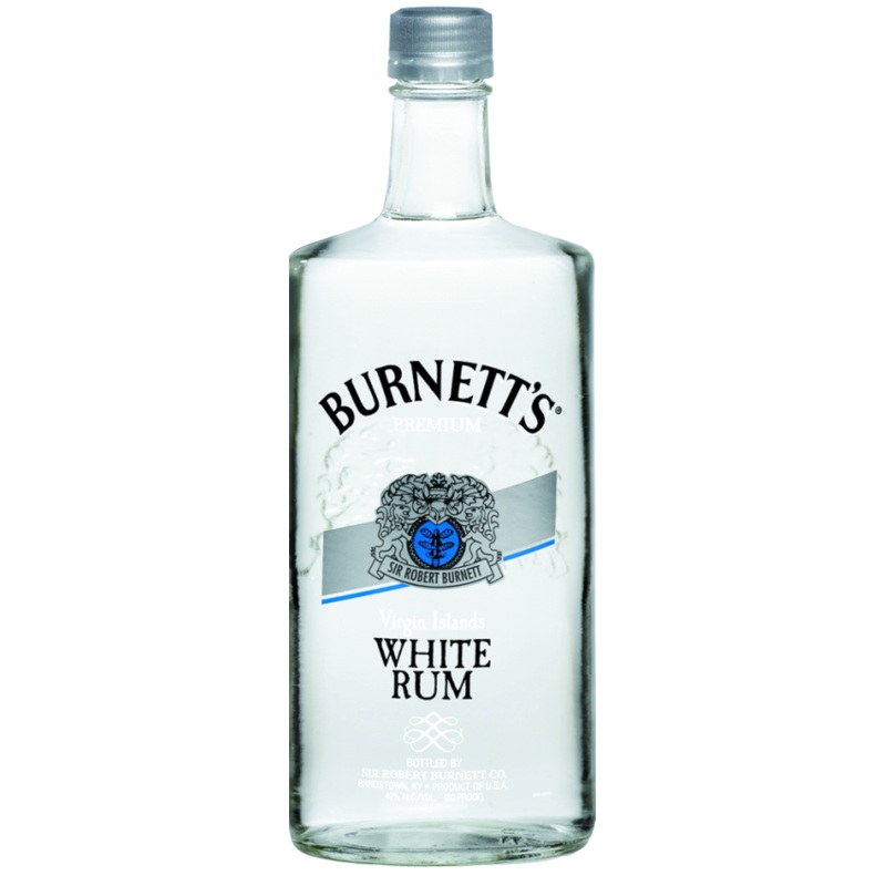 Burnett'S White Rum 80 750 ML