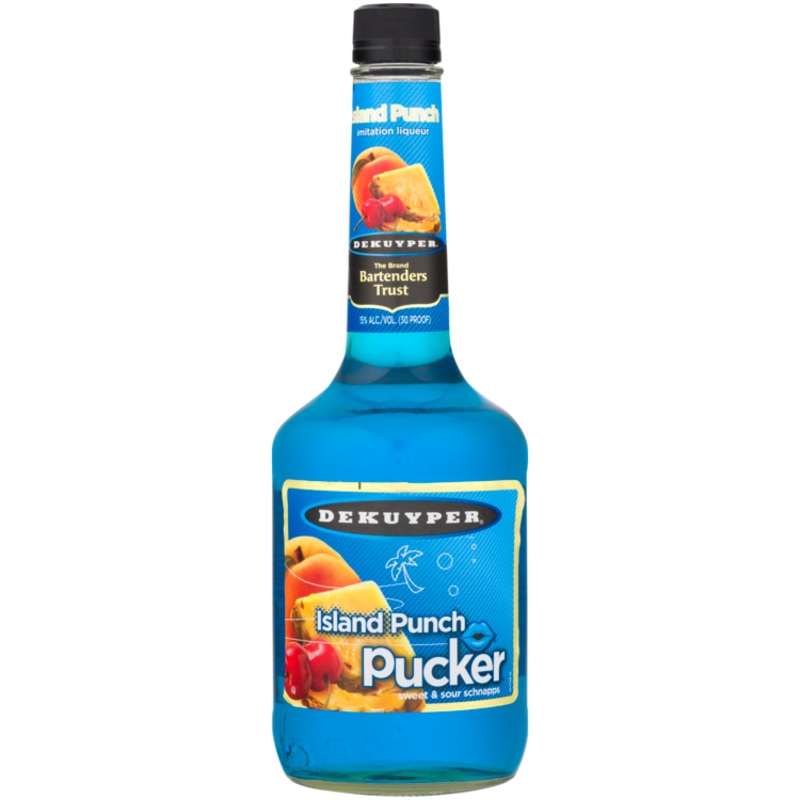 Dekuyper Sweet & Sour Island Punch Schnapps Pucker 30 750 ML