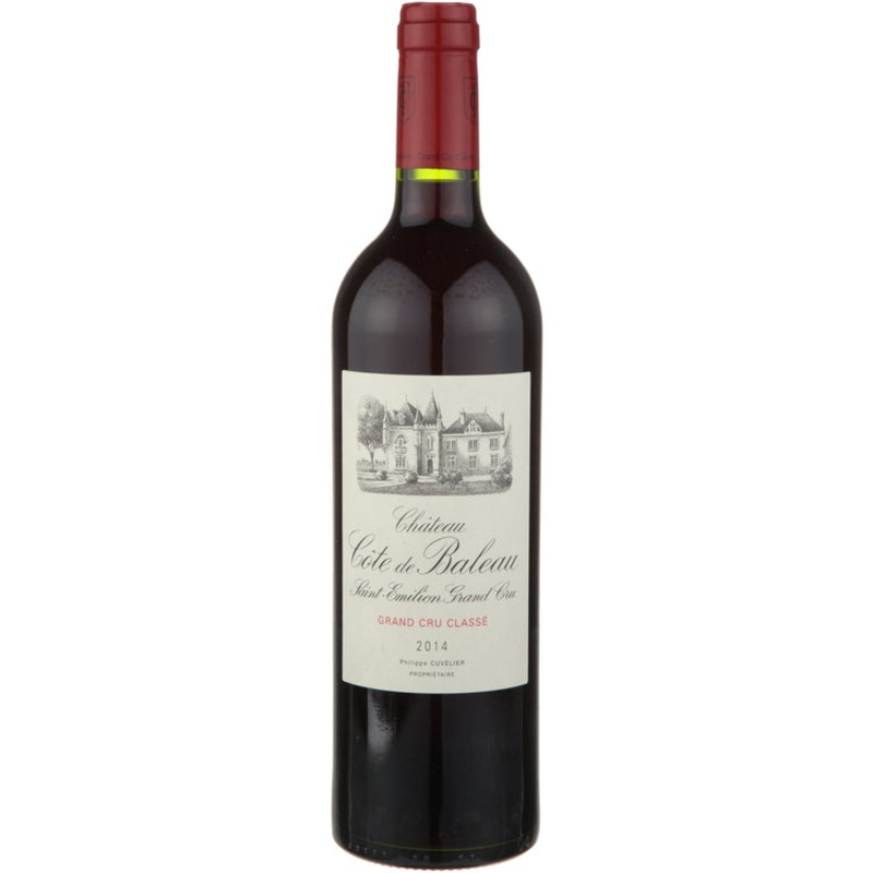 Chateau Cote De Baleau Saint Emilion Grand Cru 2016 750 ML
