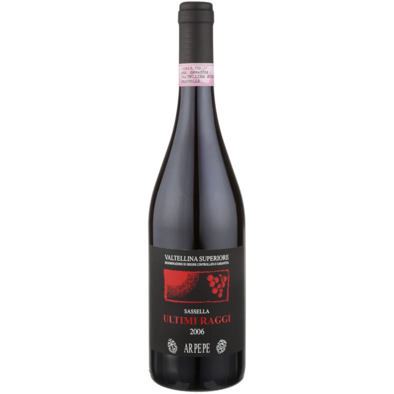 Ar Pe Pe Valtellina Superiore Sassella Riserva Ultimi Raggi Vendimmia Tardiva 2006 750 ML