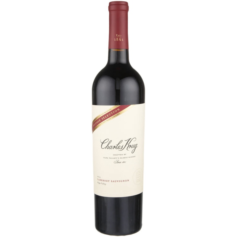 Charles Krug Cabernet Sauvignon Vintage Selection Napa Valley 2015 750 ML