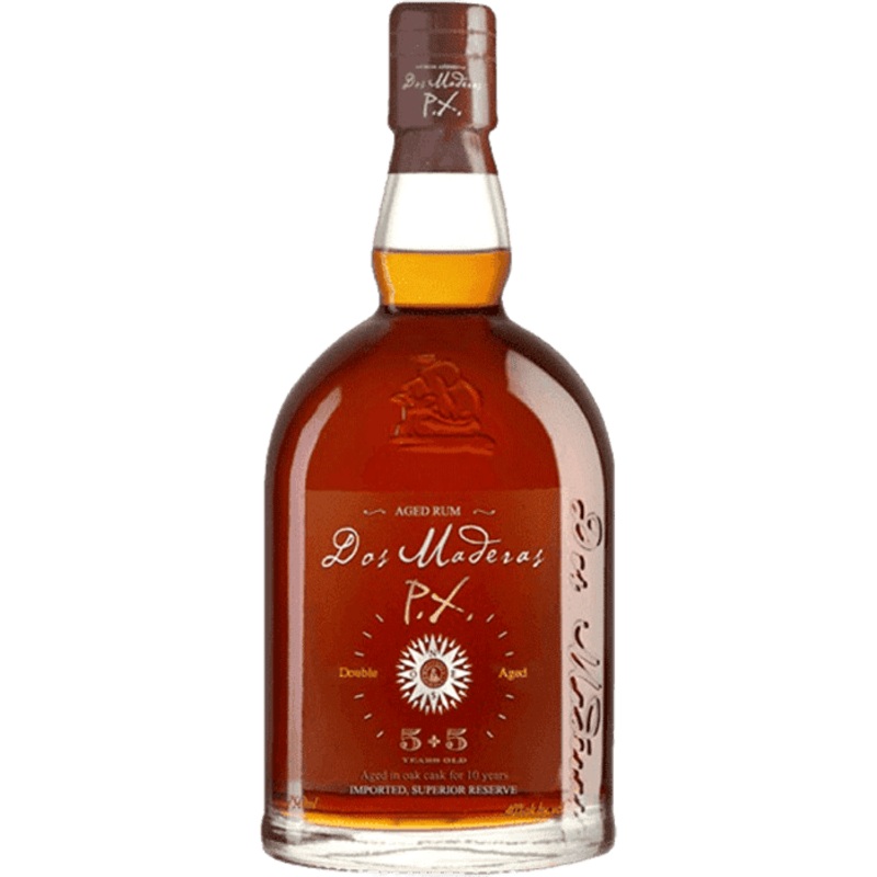 Dos Maderas 5+5 P.X. Double Aged Superior Reserve Rum - 750ML