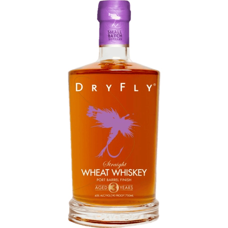 Dry Fly Distilling Port Finish Wheat Whiskey - 750ML