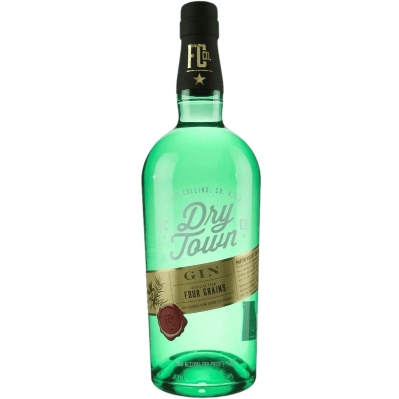 Dry Town Dry Gin Distilled From Four Grain - 750ML