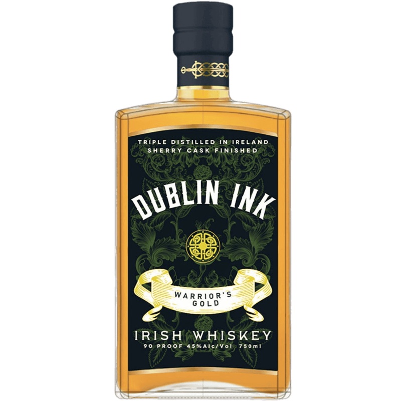 Dublin Ink Warriors Gold Irish Whiskey - 750ML