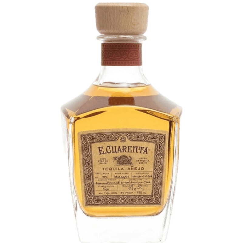 E. Cuarenta Tequila Anejo - 750ML
