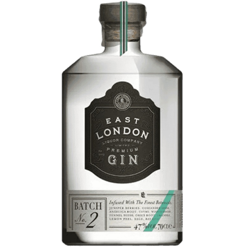 East London Liquor Company Premium Gin Batch No. 2 - 750ML