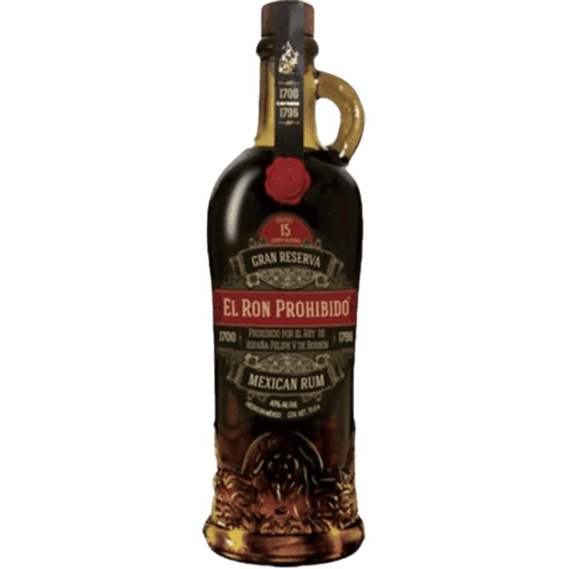 El Ron Prohibido Mexican Rum Gran Reserva 15 Yr - 750ML