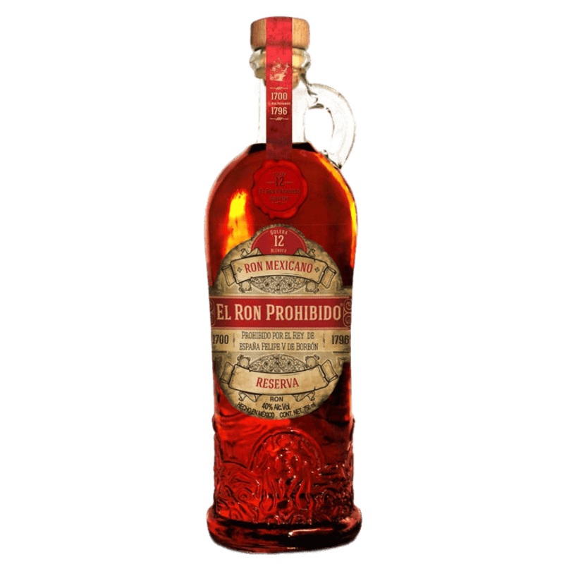 El Ron Prohibido Mexican Rum Reserva 12 Yr - 750ML
