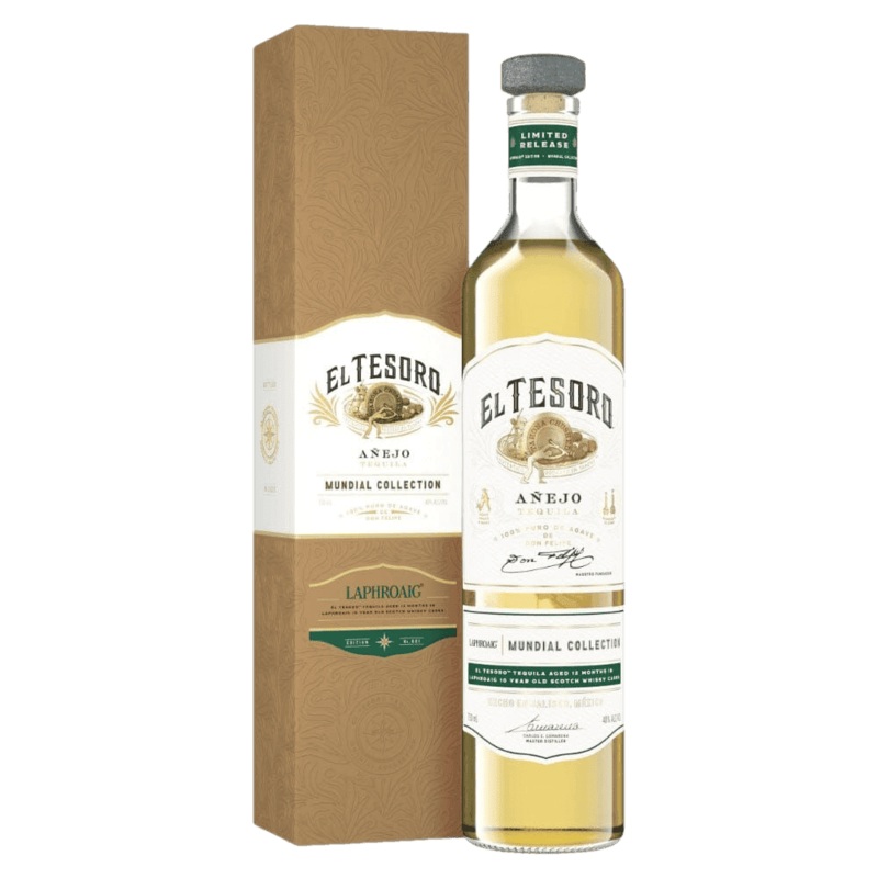 El Tesoro Mundial Collection: Laphroaig Edition Anejo Tequila - 750ML