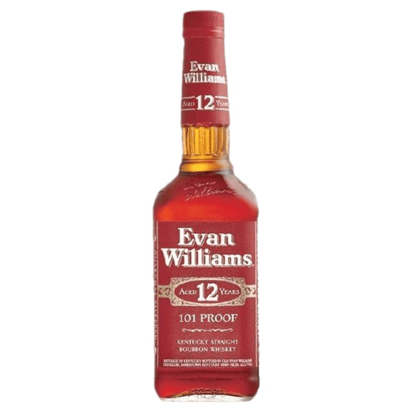 Evan Williams 12 Year Old Kentucky Straight Bourbon Whiskey 101 Proof Japan Edition - 750ML