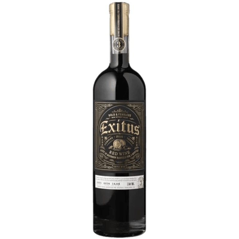 Exitus Bourbon Barrel California Red Blend - 750ML