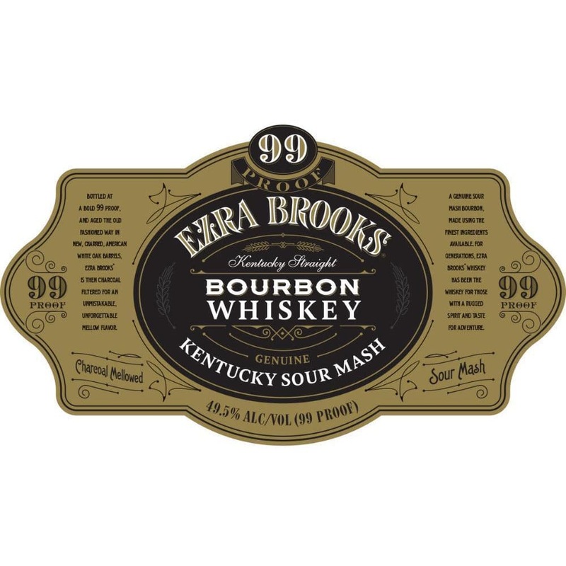 Ezra Brooks 99 Proof Bourbon - 750ML