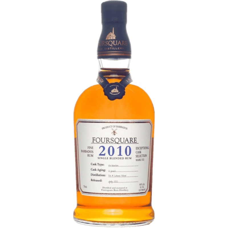 Foursquare Exceptional Cask Mark XXI 2010 Rum - 750ML