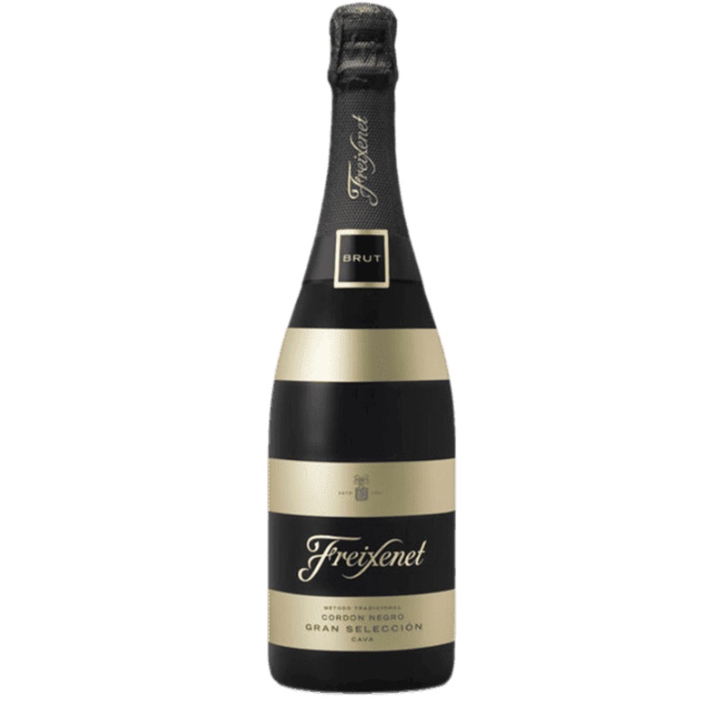 Freixenet Cava Brut Cordon Negro Gran Seleccion Striped Label - 750ML