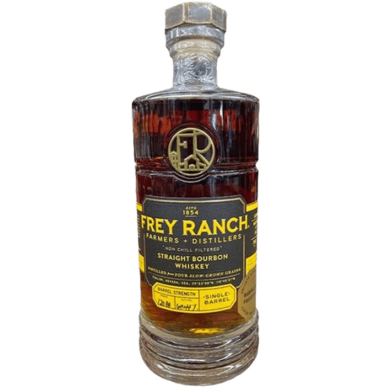 Frey Ranch San Diego Barrel Boys Single Barrel Select Bourbon Whiskey 'Black and Yellow' - 750ML