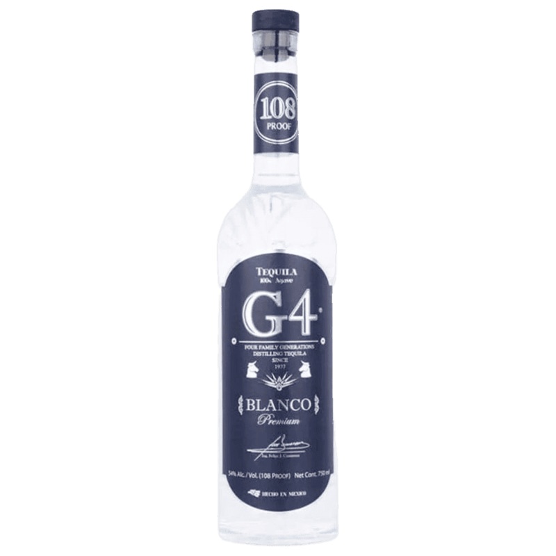 G4 Tequila Blanco 108 High Proof - 750ML
