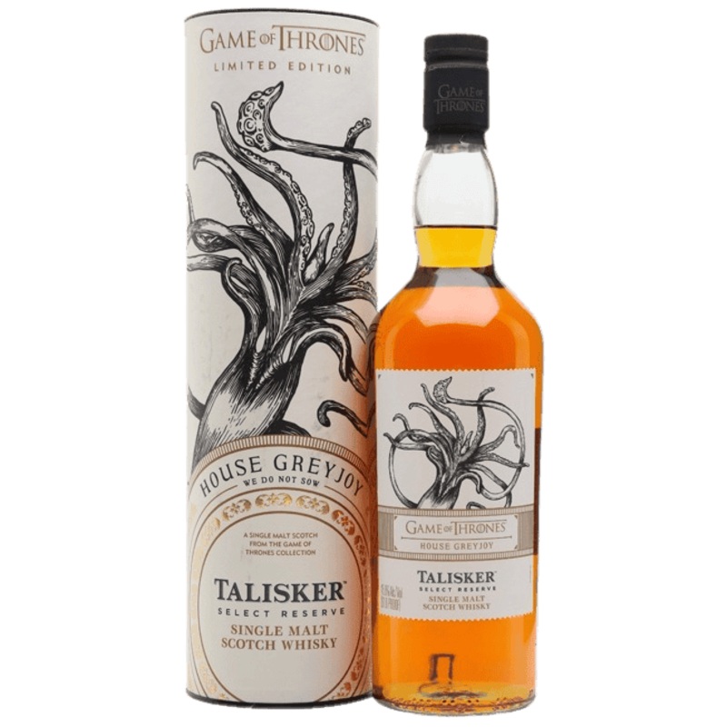 Game of Thrones House Greyjoy Talisker Select Reserve Scotch Whisky - 750ML