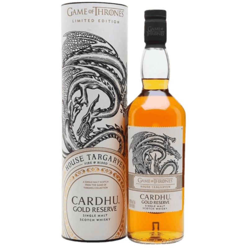 Game of Thrones House Targaryen Cardhu Gold Reserve - 750ML
