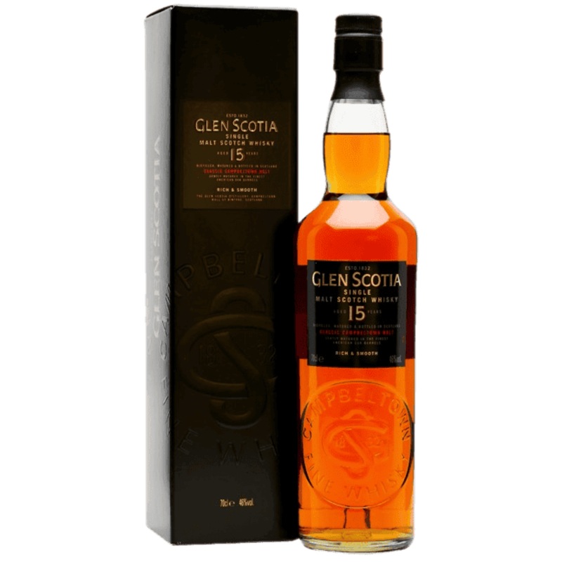Glen Scotia 15 Year Single Malt Whisky - 750ML