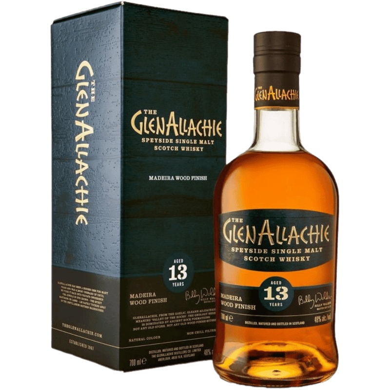 GlenAllachie 13 Year Old Madeira Wood Finish Scotch Whisky - 750ML