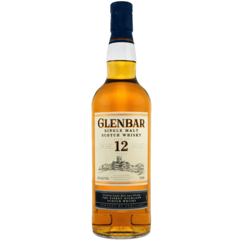 Glenbar 12 Year Old Single Malt Scotch - 750ML