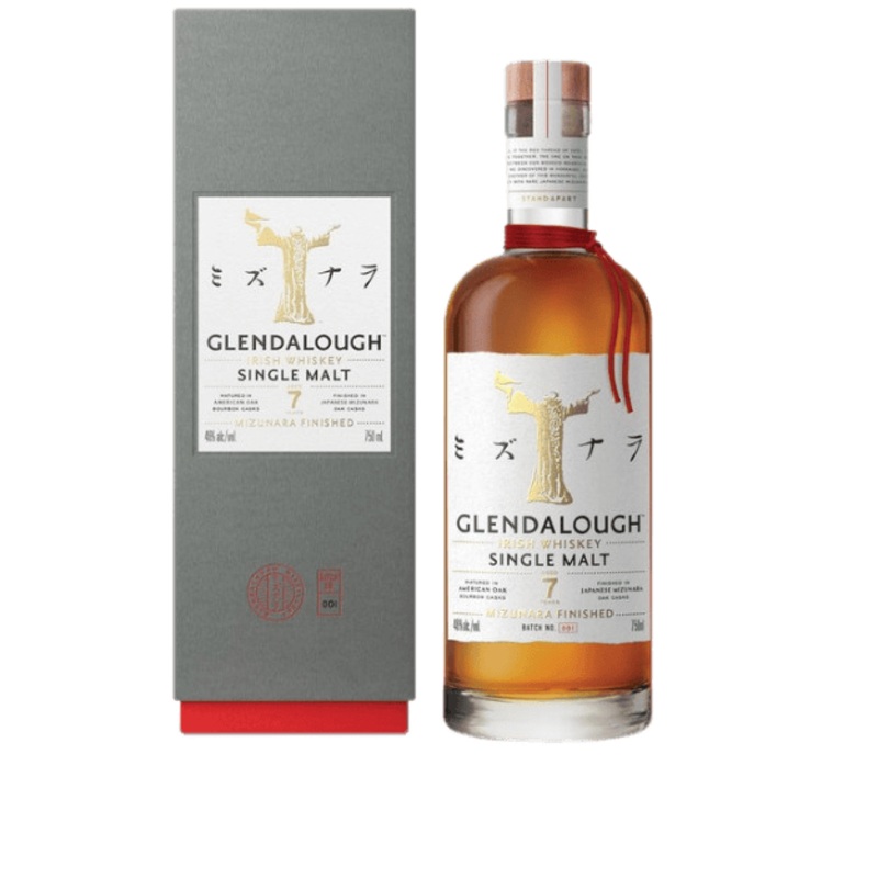 Glendalough Distillery 7 Year Old Mizunara Finish Single Malt Irish Whiskey - 750ML