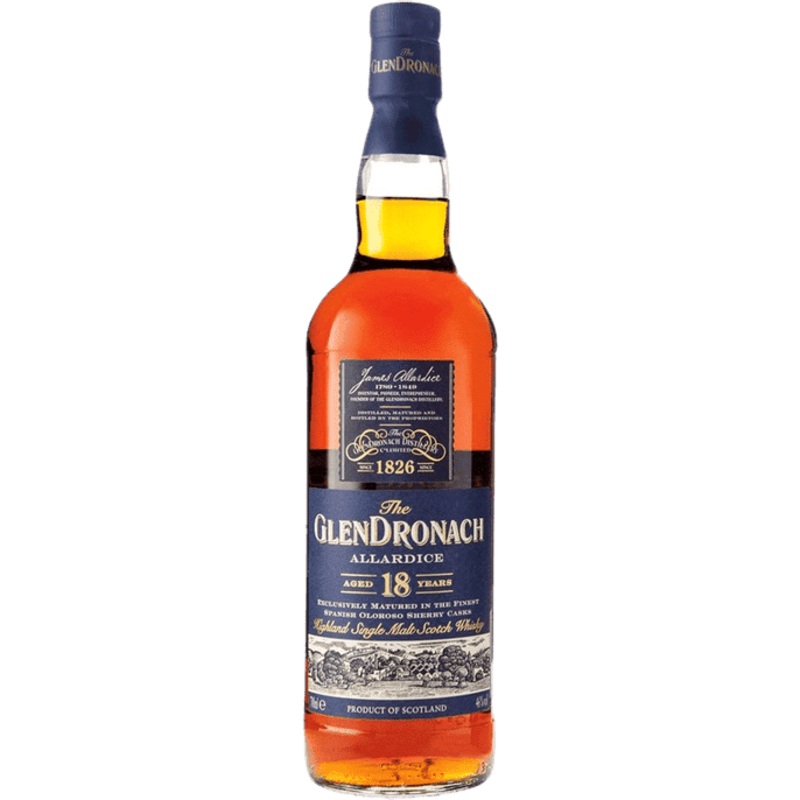 Glendronach Allardice 18 Year Scotch Whiskey - 750ML