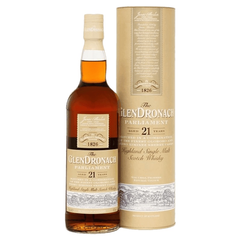 GlenDronach Parliament 21 Year Old Scotch Whisky - 750ML