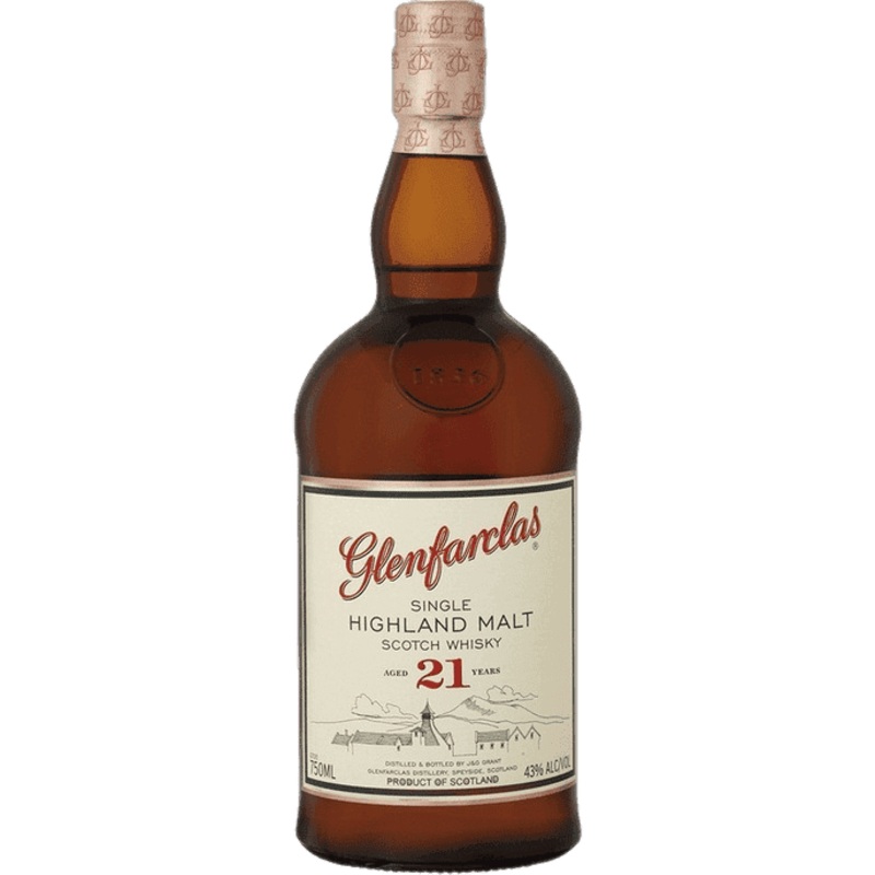 Glenfarclas 21 Year Scotch Whiskey - 750ML