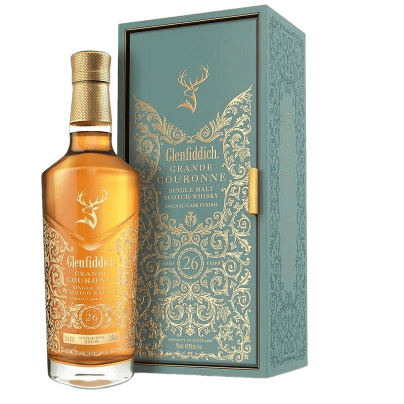Glenfiddich 26 Year Old Grande Couronne Cognac Finish Speyside Single Malt Scotch Whisky - 750ML