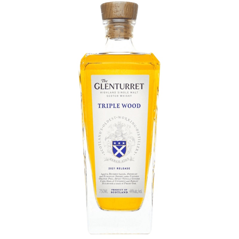Glenturret Triple Wood Single Malt Scotch - 750ML