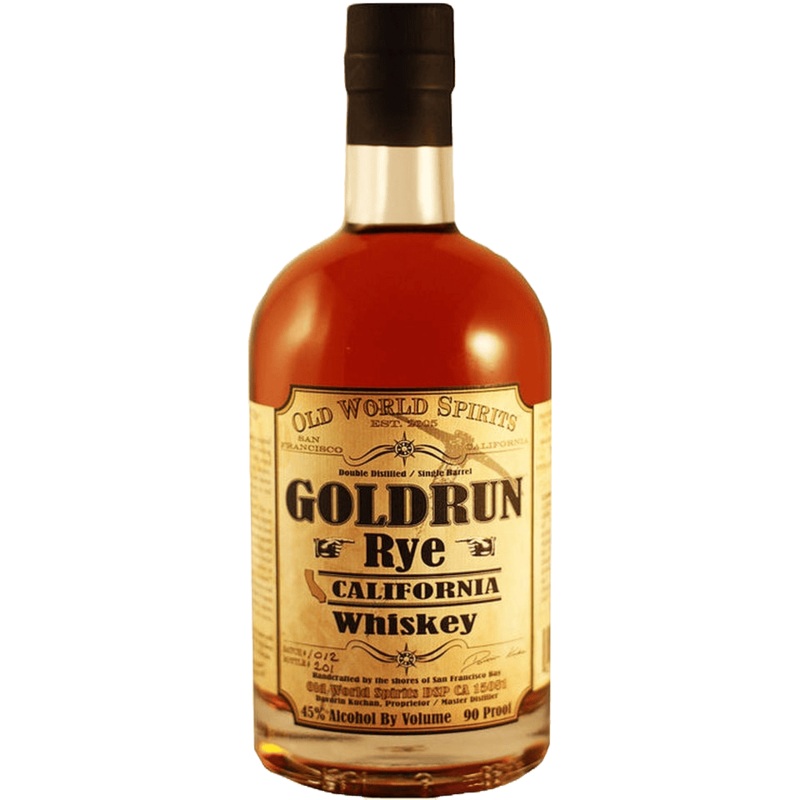 Goldrun Rye California Whiskey - 750ML