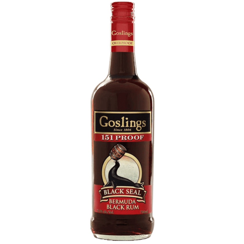 Goslings Black Rum Black Seal 151 - 750ML