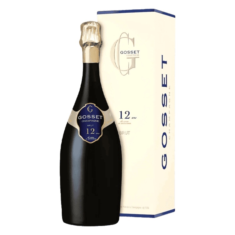 Gosset Champagne Cuvee 12 Brut Gift Pack - 750ML