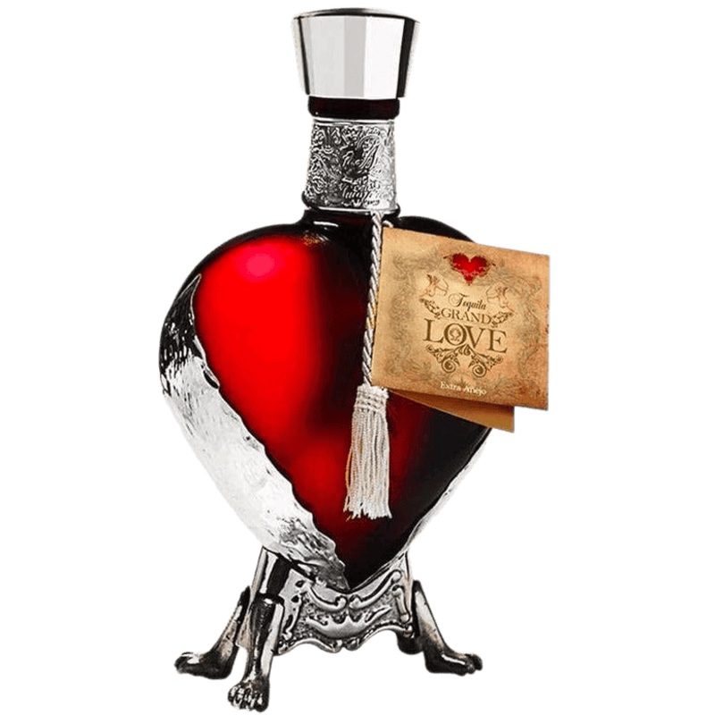 Grand Love Red Heart Reposado Tequila - 750ML