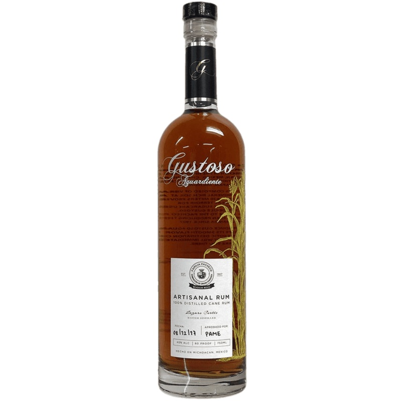 Gustoso Aguardiente Artisanal Rum Dark Rum - 750ML