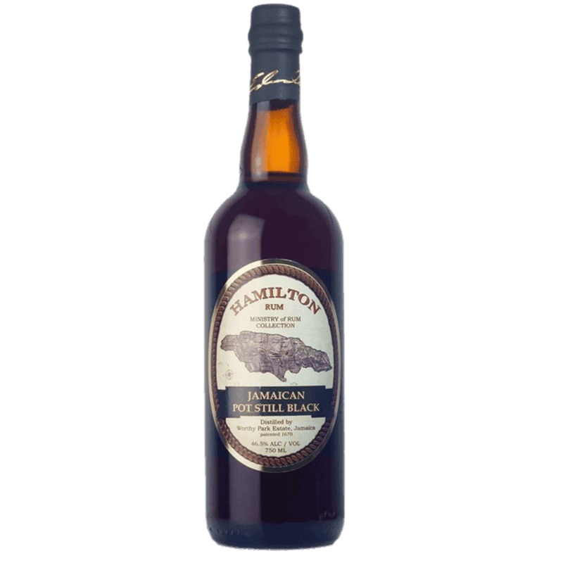 Hamilton Jamaican Pot Still Black Rum - 750ML