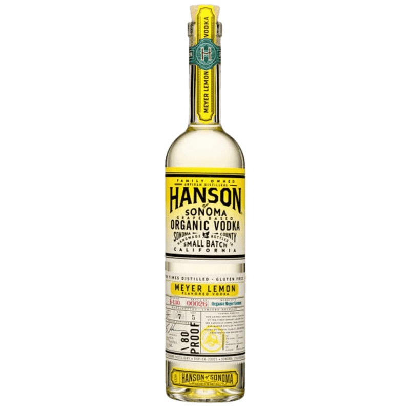 Hanson of Sonoma Meyer Lemon Flavored Vodka - 750ML