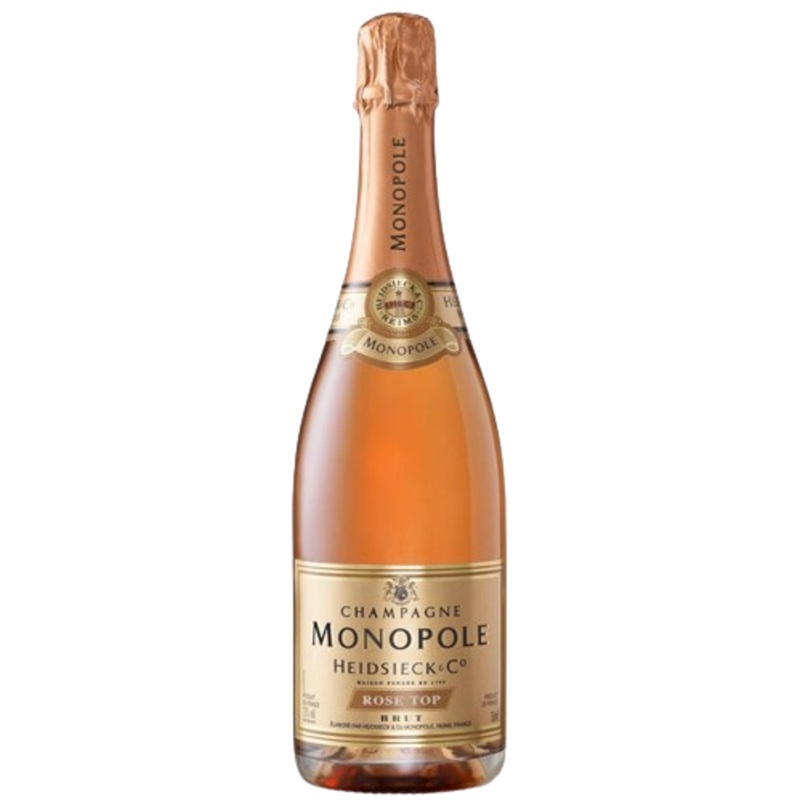 Heidsieck & Co. Monopole Champagne Brut Rose Rose Top - 750ML