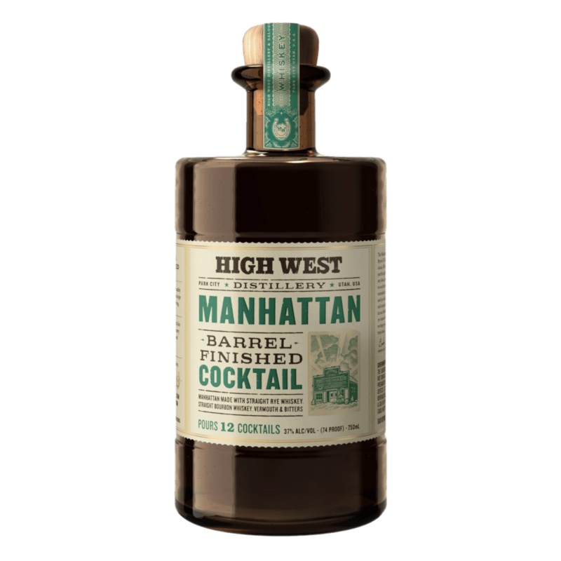 High West Manhattan Barrel Finished Cocktail - 750ML
